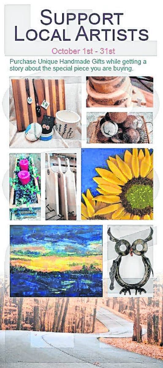 These are examples of some of the artwork to be featured in the Remnant Studio Tour. Submitted photo