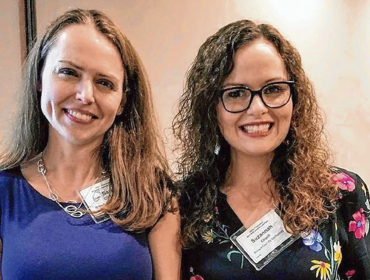 Editor Sara Clifford and reporter-photographer Suzannah Couch were presented with the Brown County Community Foundation's 2019 Chairman's Award to recognize the newspaper's service to Brown County. Brown County Democrat file photo