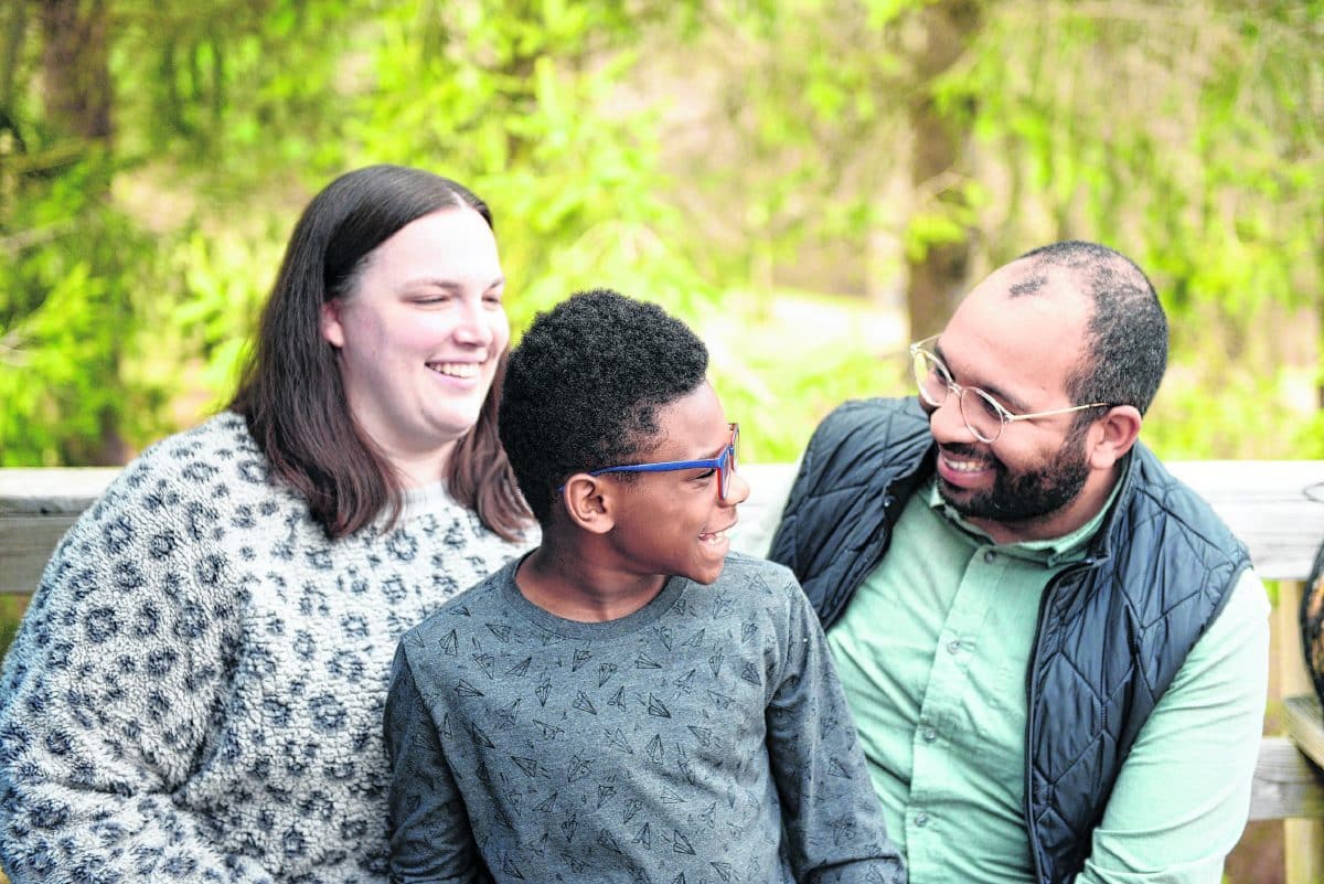 Ryan and Katelyn Dodge with their son Antonio. By ABIGAIL YOUMANS | The Democrat ayoumans@bcdemocrat.com