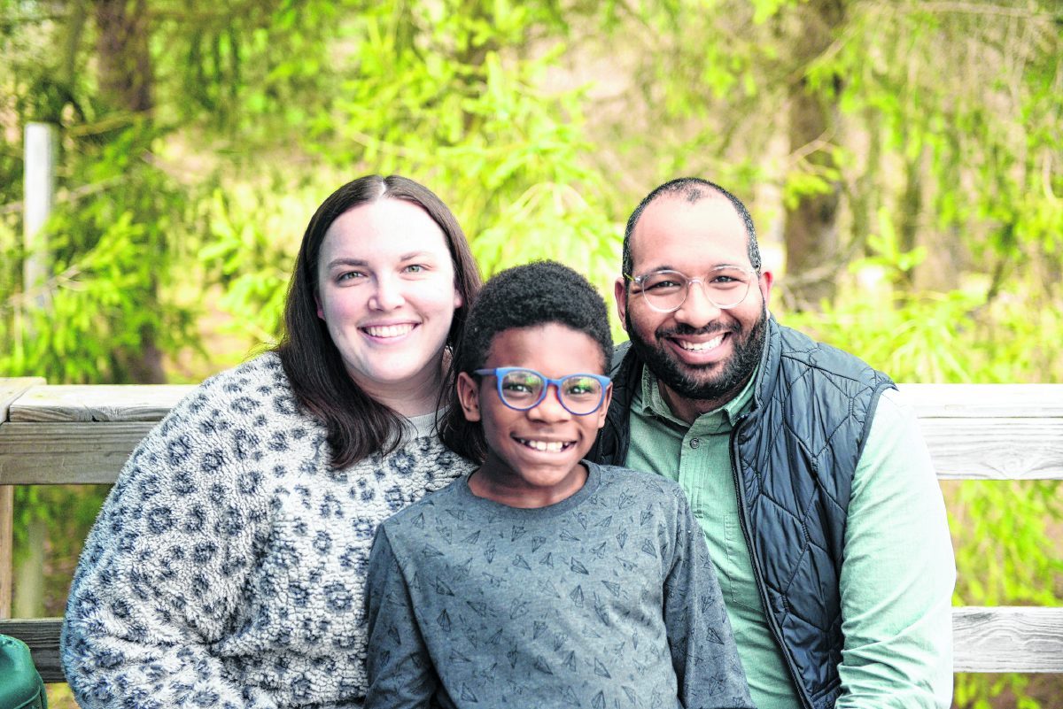 Ryan and Katelyn Dodge with their son Antonio. By ABIGAIL YOUMANS | The Democrat/ayoumans@bcdemocrat.com